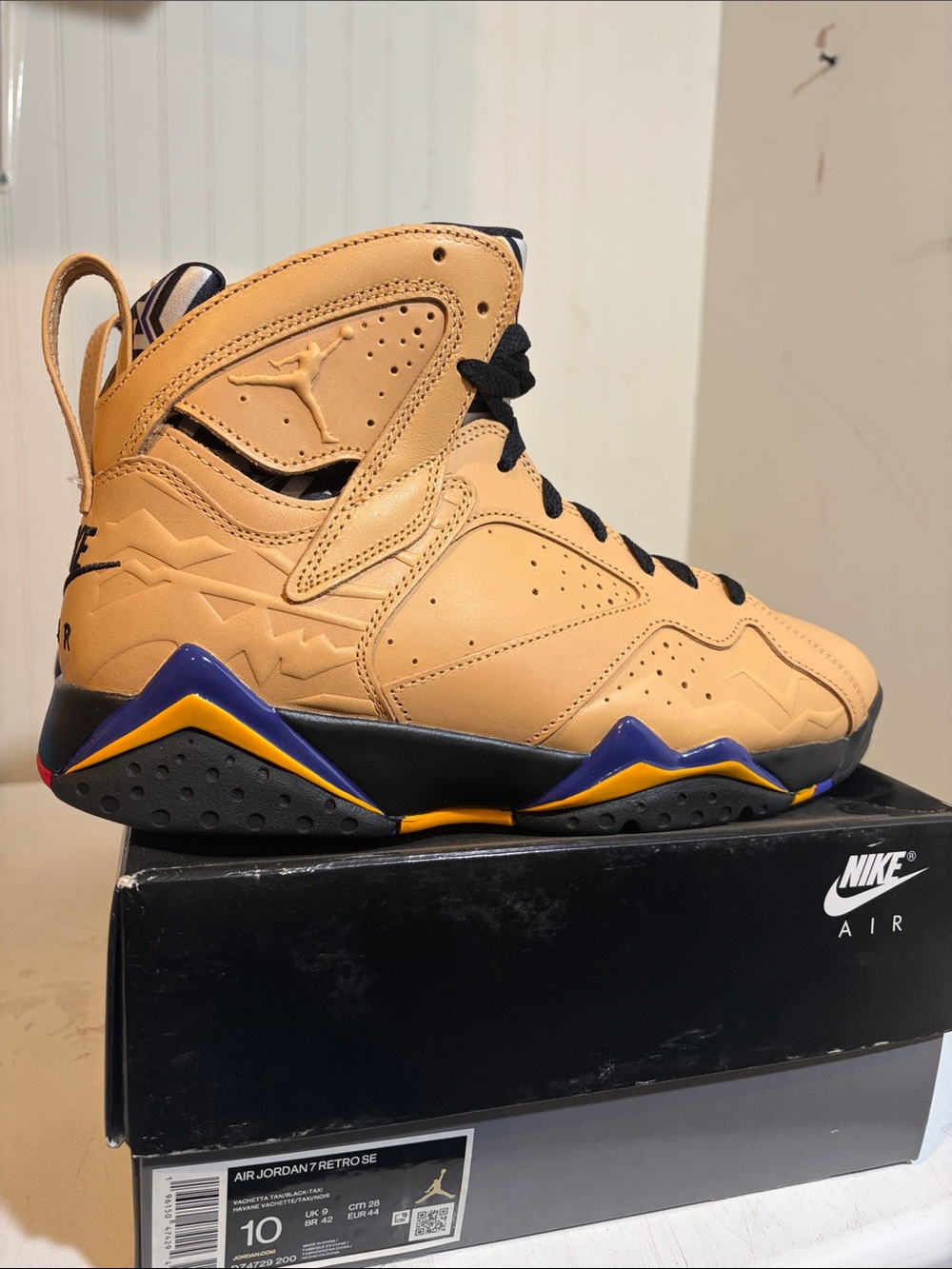 Jordan Retro 7 Vaghetta tan/Black/ DZ4729-200 BNIB!!